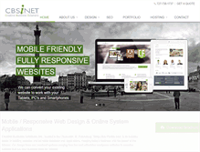 Tablet Screenshot of cbsinet.com
